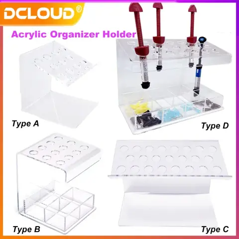 Transparent Acrylic Holder for Composite Resin Syringes · Image 1