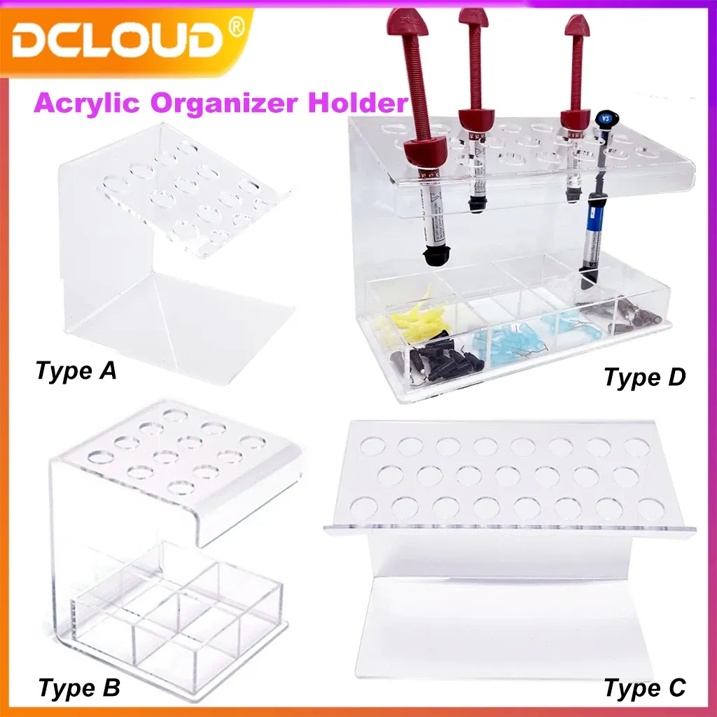 Transparent Acrylic Holder for Composite Resin Syringes · Image 1