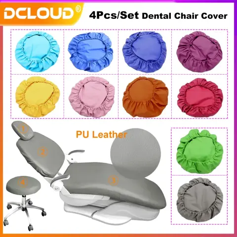 Dental Chair Cover, Elastic PU Leather, 10 Colors · Image 1