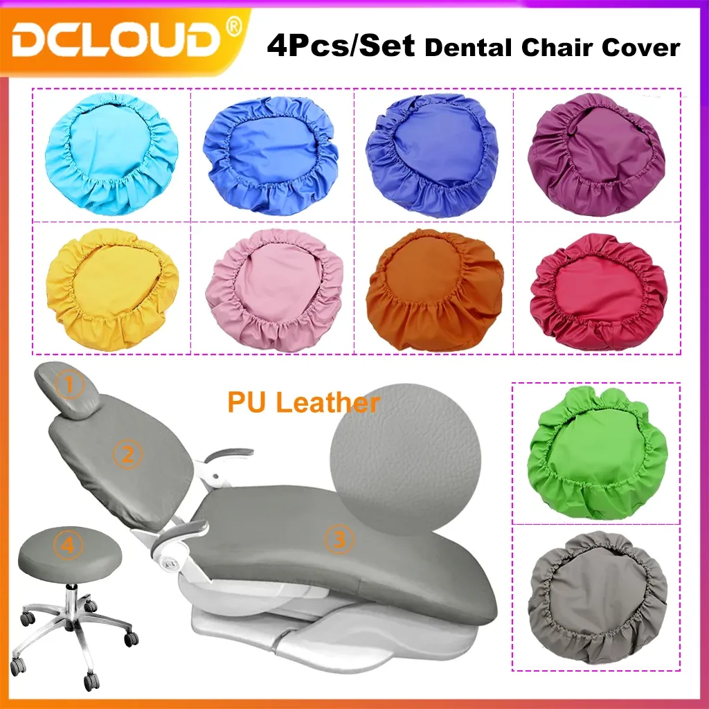 Dental Chair Cover, Elastic PU Leather, 10 Colors · Image 1