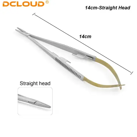 Castroviejo Needle Holder with Lock, 14Cm/16Cm · Image 5