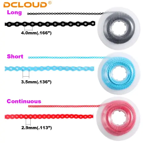 Colorful Elastic Ligature Ties and Power Chain · Image 3