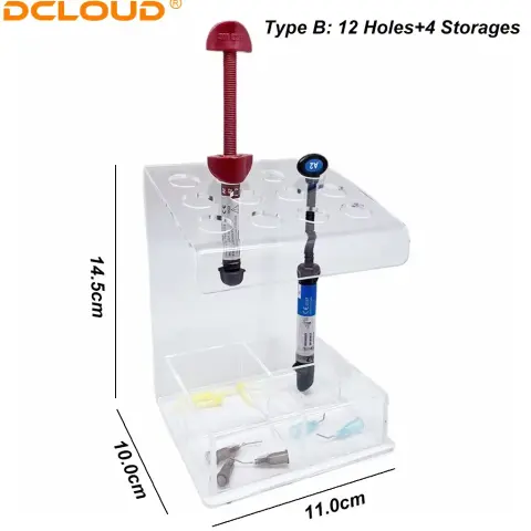 Transparent Acrylic Holder for Composite Resin Syringes · Image 3