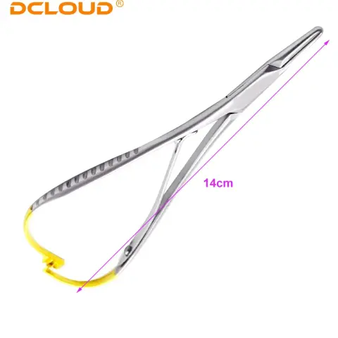 Mathieu Needle Holder, Gold-Plated Handle, 14cm · Image 4