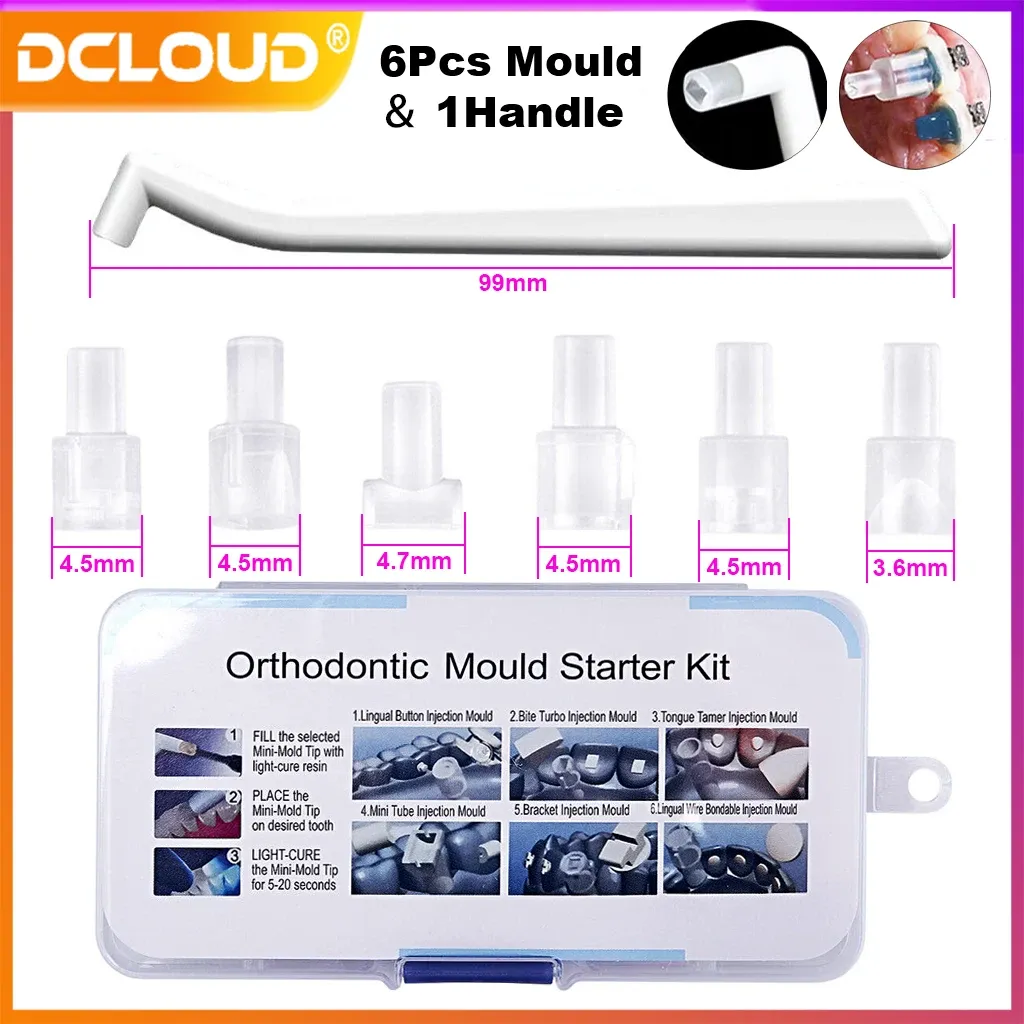 Mould Starter Kit for Mini Brackets and Lingual Buttons · Image 1