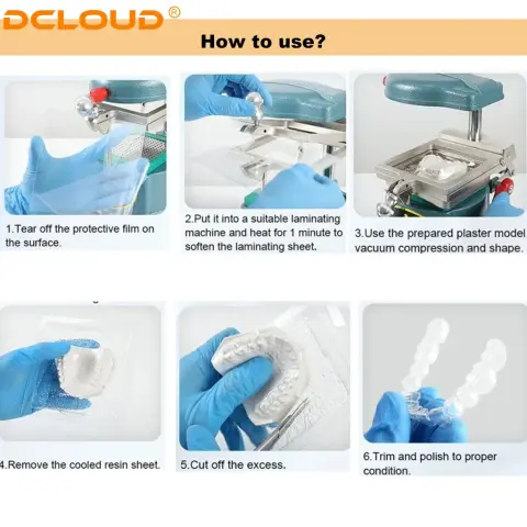 Thermoforming Sheet for Denture Models, Soft/Hard · Image 4