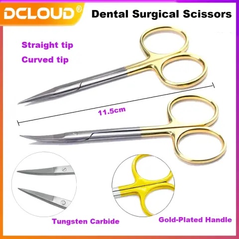 Surgical Scissors, Straight/Curved, 11.5cm · Image 1