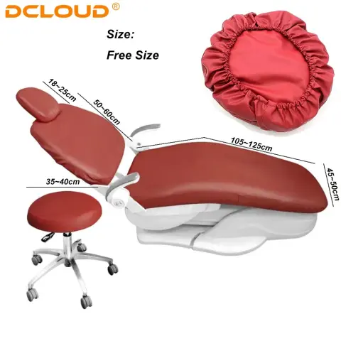 Dental Chair Cover, Elastic PU Leather, 10 Colors · Image 5