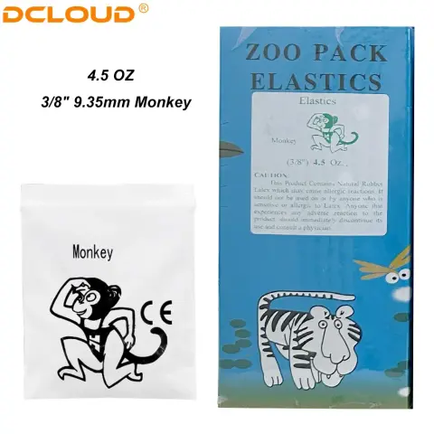 Orthodontic Latex Elastics, O-Ring, 4.5OZ · Image 5